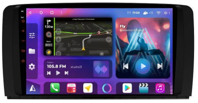 Штатная магнитола для Mercedes-Benz R (W251) 2005-2015 на Android 13, QLED/2K, 4G - FarCar S500 Plus (215M)
