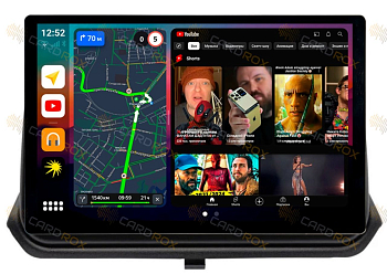 Штатная магнитола Mitsubishi Pajero iO 1998 - 2007, Pinin 99-2005 (взамен верхнего козырька) на Android 10, DSP, 4G, IPS, Carplay - Cardrox CD-4937-13 (11-13 дюймов)