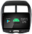 Штатная магнитола Roximo 2K / RI-2614 для Mitsubishi ASX на Android 12 (8/128Gb)