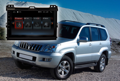 Штатная автомагнитола Toyota LC Prado 120; Lexus GX 470 (2002-2009) Redpower 30182 IPS на Android 8.1