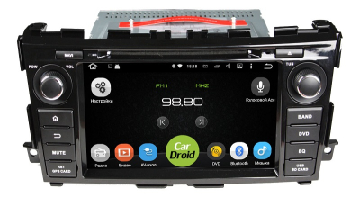 Штатная магнитола Roximo CarDroid RD-1203 для Nissan Teana 2014 (Android 8.0)