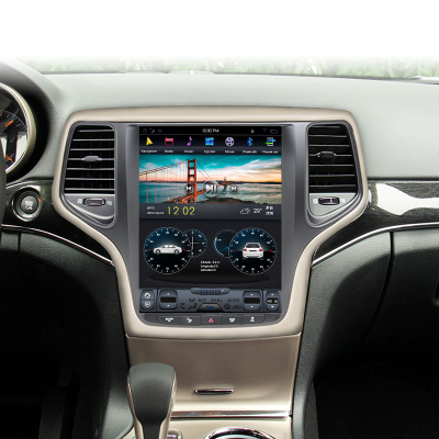 Магнитола Tesla для Jeep Grand Cherokee 2013+ шампань на Android - Carmedia ZF-1217G-Q6