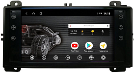 Штатная автомагнитола VOMI ST2737-T8 для Jeep Grand Cherokee 2010-2013 (красная подсветка) на Android 10
