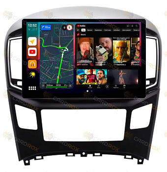 Штатная магнитола Hyundai Starex, H-1 2016-2021 (черный) на Android 10, DSP, 4G, IPS, Carplay - Cardrox CD-4671-13 (11-13 дюймов)