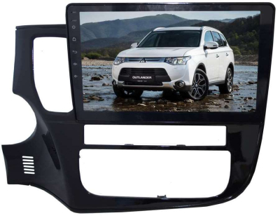 Штатная магнитола для Mitsubishi Outlander 2013+ LeTrun 2177-2466 10 дюймов KD Android 8.1 MTK-L 2+16 Gb
