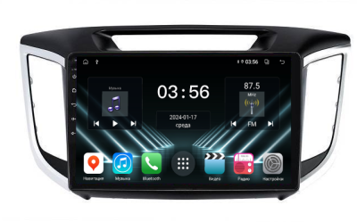 Штатная магнитола для Hyundai Creta 2016-2021 на Android 13 - FarCar (D/DX407M)