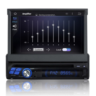 Универсальная автомагнитола 1DIN Carmedia KD-8600-P5 Android 9.0 DSP