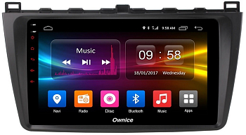 Штатная магнитола для Mazda 6 2007-2012 (GH) на Android 12 (14), (QLED/2K) - Carmedia OL-9506-NPQU Штатная магнитола для Mazda 6 2007-2012 (GH) на Android 12 (14), (QLED/2K) - Carmedia OL-9506-NPQU
