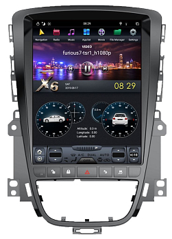 Магнитола Tesla для Opel Astra J 2010-2015 на Android 9.0 Carmedia ZF-1227-DSP