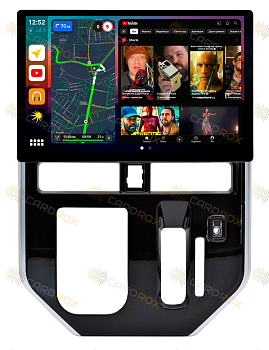 Штатная магнитола Toyota Tank, Roomy 2016-2020 климат (авто без круга) на Android 10, DSP, 4G, IPS, Carplay - Cardrox CD-4467-13 (11-13 дюймов)