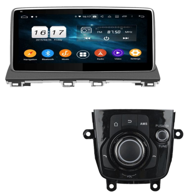 Штатное головное устройство для Mazda 3 2012+ на Android 10 Carmedia KD-1118-P5-4G