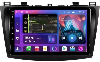 Штатная магнитола для Mazda 3 2009-2013 на Android 13, QLED/2K, 4G - FarCar S500 Plus (034M)