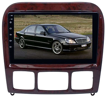 Штатная магнитола для MERCEDES CL W215,S W220, S280, S300, S320, S350 LeTrun 3159-3273 9 дюймов NS 2+16 Gb MTK-L Android 10.x DSP ++
