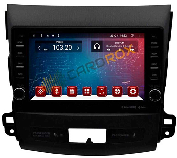 Головное устройство на Android 10 для Mitsubishi Outlander XL CARDROX FD-4052-TS10-4-64 с кнопками и DSP процессором Головное устройство на Android 10 для Mitsubishi Outlander XL CARDROX FD-4052-TS10-4-64 с кнопками и DSP процессором