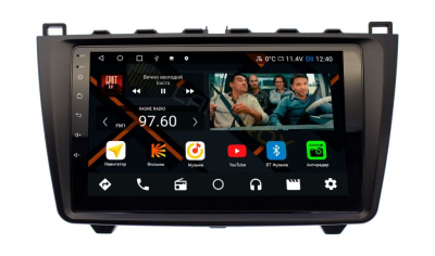 Штатная магнитола Mazda 6 2007-2012 на Android 11, DSP, 4G, IPS / QLED 2K, Carplay - Cardrox CD-4078