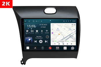 Автомагнитола штатная с 2K экраном Redpower 75032 на Android 10 для KIA Cerato 3-поколение YD (04.2013-08.2020)