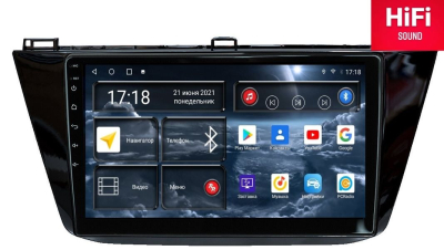 Автомагнитола штатная Redpower 75403 на Android 10 для для Volkswagen Tiguan 2-поколение Mk 2 (01.2016-н.в)