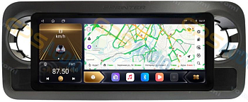 Штатная магнитола 12-14,6" для Mercedes Sprinter 2018+ (для низких комплектаций) (стиль LUX ONE) - Carmedia SF-1021