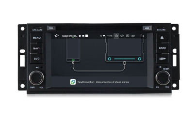 Штатное головное устройство Jeep, Dodge, Chrysler на Android 10 Carmedia MKD-J613-P5 Штатное головное устройство Jeep, Dodge, Chrysler на Android 10 Carmedia MKD-J613-P5