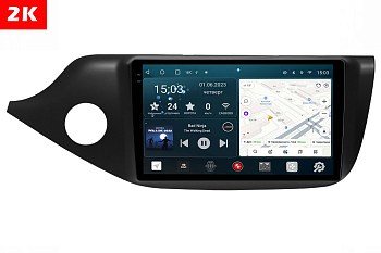 Автомагнитола штатная с 2K экраном Redpower 75238M на Android 10 для KIA Ceed 2-поколение JD (07.2012-11.2018) матовая
