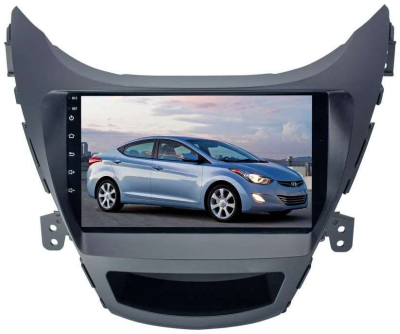 Штатная магнитола для Hyundai Elantra, Avante 2010-2014 LeTrun 3132-3150 9 дюймов (крутилки) NS 2+16 Gb MTK-L Android 10.x DSP ++