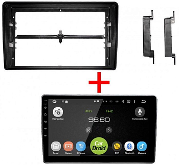Штатная магнитола CarDroid RD-3703FB для Volkswagen Touareg, 2003-2010 (Android 10)