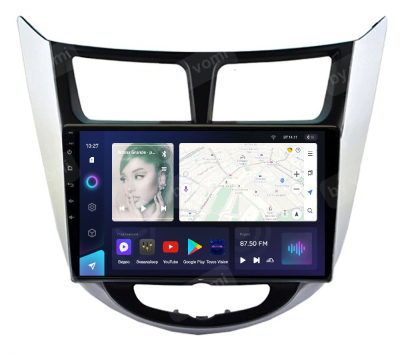 Штатная магнитола TEYES CC3L/CC3/CC3 2K для Hyundai Solaris 2010-2016 на Android 10 TEYES-CC3-476R9
