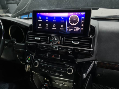 Магнитола для Toyota Land Cruiser 200 2007-2015 top на Android 12 - Carmedia ZH-T1206X