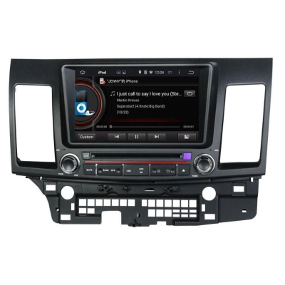 Штатная автомагнитола Mitsubishi Lancer X 2007-2013 Carmedia KD-8062-P30 Android 10 DSP