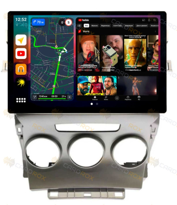 Штатная магнитола Toyota Verso 2009 - 2015 авто с кондиционером на Android 10, DSP, 4G, IPS, Carplay - Cardrox CD-4871-13 (11-13 дюймов)