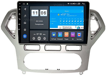 Штатная магнитола VOMI ZX517R10-7862-LTE для Ford Mondeo 4 2006-2010 дорест кондиционер на Android 10