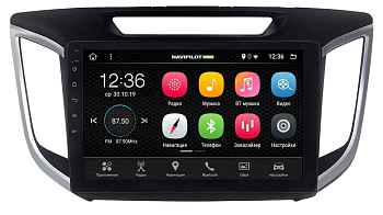 Штатное головное устройство Hyundai Creta (2016+) 10 дюймов на Android 7.1.1 NaviPilot DROID7L NPD7L-TA-HY8323-10