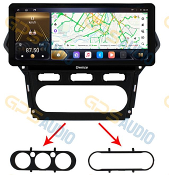 Штатная магнитола 12-14,6" для Ford Mondeo 2011-2012 (стиль LUX ONE) - Carmedia OL-1281-1