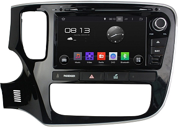 Штатная автомагнитола Android 10 Carmedia KD-8086-P30 для Mitsubishi Outlander 2012-2017