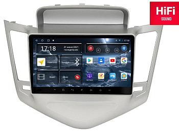 Автомагнитола штатная с 2K экраном Redpower 75045S на Android 10 для Chevrolet Cruze 1-поколение (10.2008-12.2012) Silver Автомагнитола штатная с 2K экраном Redpower 75045S на Android 10 для Chevrolet Cruze 1-поколение (10.2008-12.2012) Silver