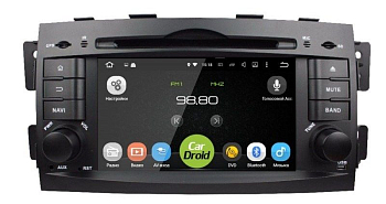 Штатная магнитола CarDroid RD-2315D для KIA Mohave  (Android 10) DSP