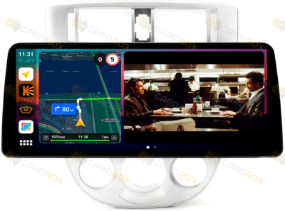 Штатная магнитола Chevrolet Lacetti 2004-2013 седан, кондиционер (серебро) на Android 10, DSP, 4G, IPS, Carplay - Cardrox CD-4408-12 (12 дюймов)