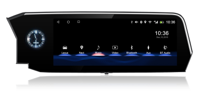 Магнитола для Lexus ES 2018-2020 на Android 9 - Carmedia BNR-20EXG