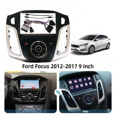 Штатная магнитола для Ford Focus 2011+ на Android 10, DSP, HDMI, Интерьерная подсветка - Carmedia SF-9202A-FW-D