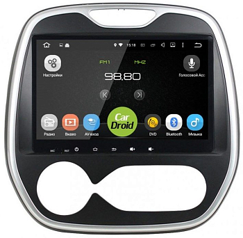 Штатная магнитола Roximo CarDroid RD-3004DA для Renault Kaptur (Android 9.0) DSP