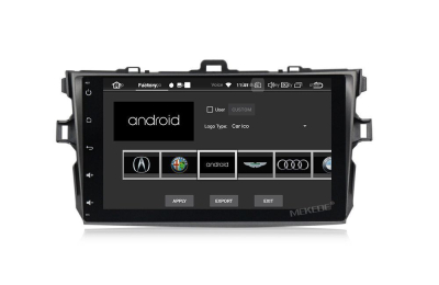 Штатное головное устройство Toyota Corolla 2006-2013 на Android 10 Carmedia MKD-T945-P5