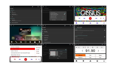 Штатная автомагнитола Wide Media WM-VS9A107NB-1/16 для Toyota Land Cruiser Prado, Lexus GX 2002-2009 на Android 7.1
