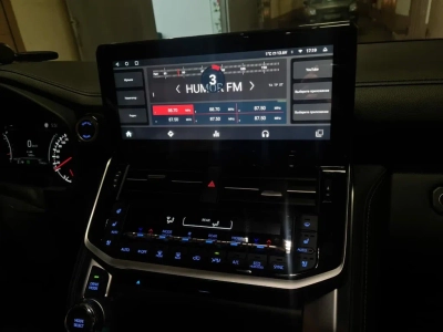 Магнитола для Toyota Land Cruiser 300 2021+ (вместо штатного 9 дюймового экрана) на Android 10 - Carmedia KP-T1210
