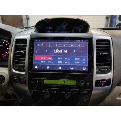 Автомагнитола на Android 8.1.0 IQ NAVI TS9-2910PFHD для Toyota Land Cruiser Prado 120 (2002-2009) 9" DSP (4 CH) + 4G SIM