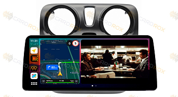 Штатная магнитола Renault Dokker 2012-2020 на Android 10, DSP, 4G, IPS, Carplay - Cardrox CD-4749-12 (12 дюймов)
