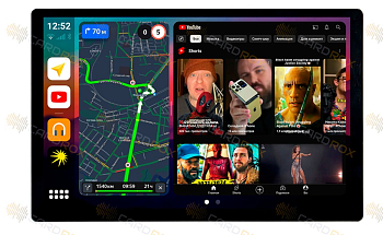 Штатная магнитола SsangYong Rexton II 2007-2012 на Android 10, DSP, 4G, IPS, Carplay - Cardrox CD-4457-13 (11-13 дюймов)