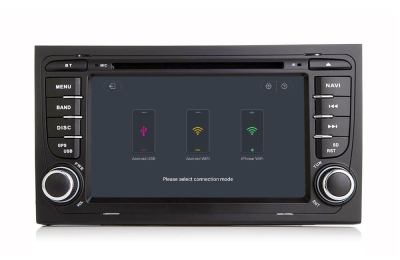 Штатная автомагнитола Audi A4/RS4/S4 2000-2008 (B6,B7,8E,8H) Carmedia XN-7510-P5 Android 9.0 DSP