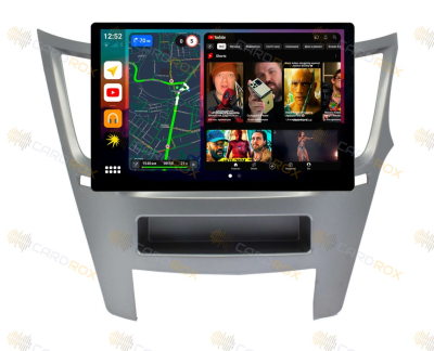 Штатная магнитола Subaru Outback, Legacy 2009-2014 левый руль на Android 10, DSP, 4G, IPS, Carplay - Cardrox CD-4589-13 (11-13 дюймов)