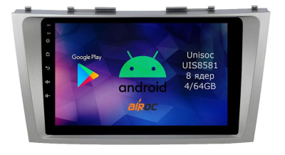 Штатная магнитола для Toyota Camry v40 (авто без усилителя) на Android 14 - Airoc RMN-1108