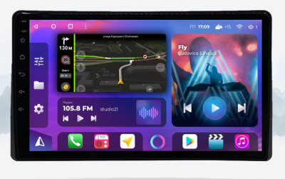 Штатная магнитола для KIA Carnival 2014-2021 на Android 13, QLED/2K, 4G - FarCar S500 Plus (3080M)